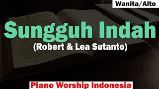 Download Lagu SUNGGUH INDAH Karaoke Piano RobertLea Sutanto... MP3 Gratis