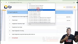 🔴LIVE Cara Lapor SPT tahunan Pribadi Online 2025 ~ Tutorial Efiling 2025 di DJP Online - Pajak