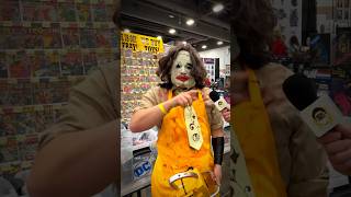 His Cosplay is Organic #shorts #leatherface #cosplay #comiccon