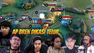 REAKSI PARA CASTER DAN STREAMERS...SRG VS APBREN