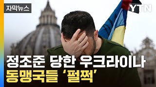 [자막뉴스] 우크라 겨냥한 교황청...발칵 뒤집힌 유럽 국가들 / YTN