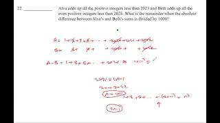 2024 MATHCOUNTS Chapter Competition Sprint Problems 21 through 25