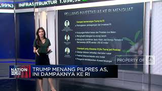 Menilik Dampak Kemenangan Trump di Pilpres AS