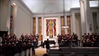 'Kuimba' performed by Men's Honor Choir