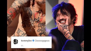 Users claim Instagram is fine with nude Tommy Lee pic but censors female