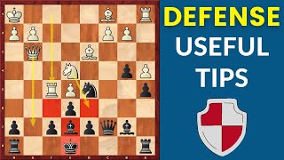 How to successfully defend a position? | Chess Tips