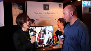 ili -The Wearable Translator - Interview - CES 2016 - Poc Network