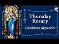 Holy Rosary: The Luminous Mysteries (July 25, 2024)