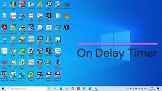 On Delay Timer Selec PLC Offline Simulation
