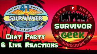 Chat Party & Live Reactions | Survivor 41 | Episode 7 | S41E07: "There's Gonna Be Blood"