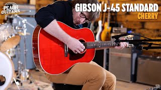 No Talking...Just Tones | Gibson J-45 Standard Cherry