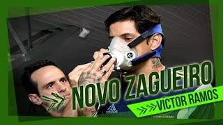 Zagueiro Victor Ramos chega ao Palmeiras e avisa: 'Vou dar meu máximo'