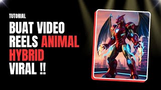 Tutorial Buat Video ANIMAL HYBRID CUMA PAKE HP ANDROID | TUTORIAL ANDROID