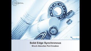 Solid Edge Synchronous Shock Absorber