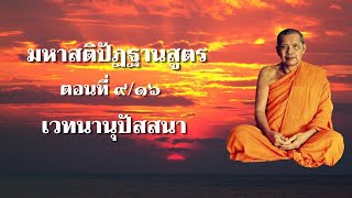 มหาสติปัฏฐานสูตร ตอน ๙/๑๖ เวทนานุปัสสนา (หลวงพ่อฤาษีลิงดำ)