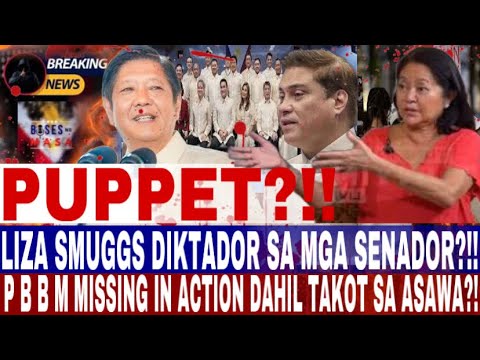 LIZA SMUGGS DIKTADOR SA SENADO?!! P B B M MISSING IN ACTION DAHIL TAKOT ...