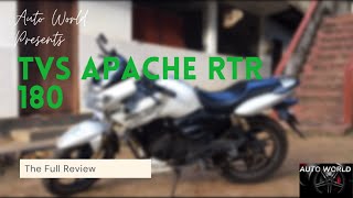 ඇහැට කනට පේන සුපිරි භාණ්ඩයක්/TVS Apache RTR 180 Full Review sinhala