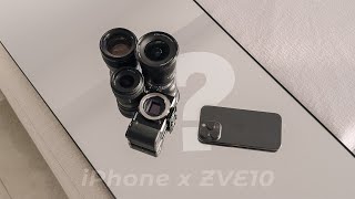 iPhone 16 Pro Max vs Sony ZVE10 /  Qual Entrega a Melhor Qualidade de Imagem?