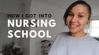 HOW I GOT INTO NURSING SCHOOL | GPA, Pre-Reqs, Essay, ABSN vs ASN