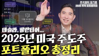 2025년 미국 주도주 포트폴리오 총정리 | 2025 투자 포트폴리오 | 김기훈 대표