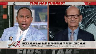 THEM BOYS IN TROUBLE! - Stephen A. on Texas A&M vs. Alabama | First Take