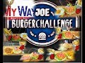 RETO Joe Burgerchallenge TODAS LAS HAMBURGUESAS de la CARTA en 1 HORA (7 HAMBURGUESAS CON PATATAS )