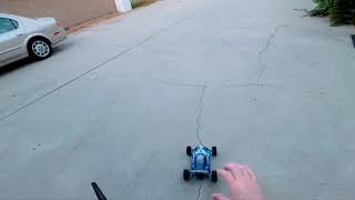 Flysky FS-GT5 Transmitter Steering Gyro turned on. Works awesome!