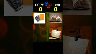 Copy vs book please support me with like and subscribe and share and comment on this video