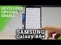 How to Open Developer Options in SAMSUNG Galaxy A6+ - Enable OEM Unlocking |HardReset.Info