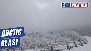 First Arctic Blast Of The Season Grips Eastern US, Cold Temperatures Reach The South
