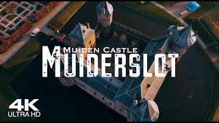 MUIDERSLOT 🇳🇱 MUIDEN CASTLE Drone Aerial 4K 2024 | North Holland Netherlands Nederland