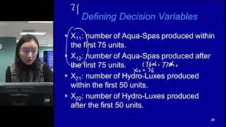 Operations Research--The Learning Curve Problem Part I ILP Model Formulation
