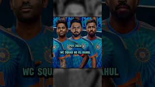 no kl Rahul in world cup 2024#cricket #viral #viralvideo #bcci #icc #shortvideo #shorts