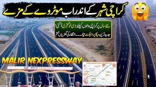 Karachi's Mega Project Malir Expressway | Motorway Experience in Karachi City | Discover Pakistan