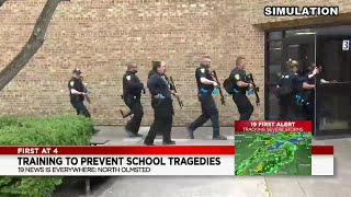 North Olmsted police conduct safety training to prevent school tragedies