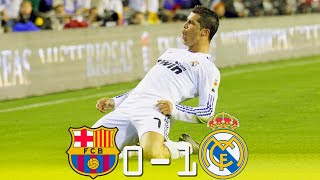 Barcelona 0 - 1 Real Madrid ● Final Copa del Rey 2011 | Extended Highlights & Goals