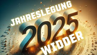 Neuer Lebensweg 💫 WIDDER ♈ JAHRESLOSUNG 2025 💥 #tarot #orakel #widder #sternzeichen