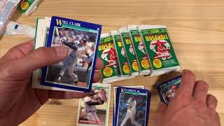 Box Breaking!! 1991 Score Series 1 Baseball Cards