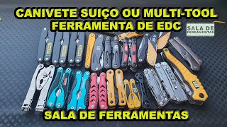 MULTI-TOOLS \u0026 CANIVETE SUIÇO, FERRAMENTAS VERSÁTIL  #EDC  #FERRAMENTA MULTI USO.  EDC