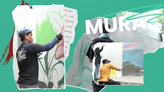 MOMEN SERU Mural Exhibition Tribunnews Bogor