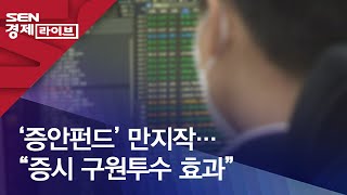 ‘증안펀드’ 만지작…“증시 구원투수 효과”