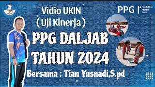 Vidio pembelajaran ,UKIN PPG DALJAB Tahun 2024 Piloting 3 Mapel PJOK SMK Kelas XI