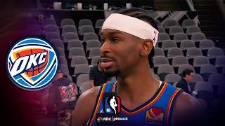 Shai Gilgeous-Alexander shares how OKC Thunder allow players to 'walk their walk' | NBA on NBC