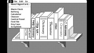 Apple Macintosh HyperCard 1.2.5 - More Stacks (1988) Apple Computer