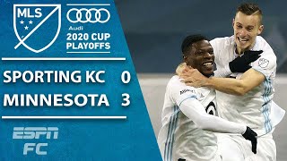 Minnesota United SHOCKS Sporting KC to reach Western Conference final | ESPN FC MLS Highlights