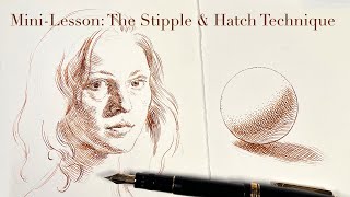 Mini-lesson: The Stipple \u0026 Hatch Technique