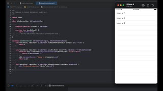 UITableView Tutorial in Swift | Display Data Using Delegate & DataSource (Beginner Friendly)
