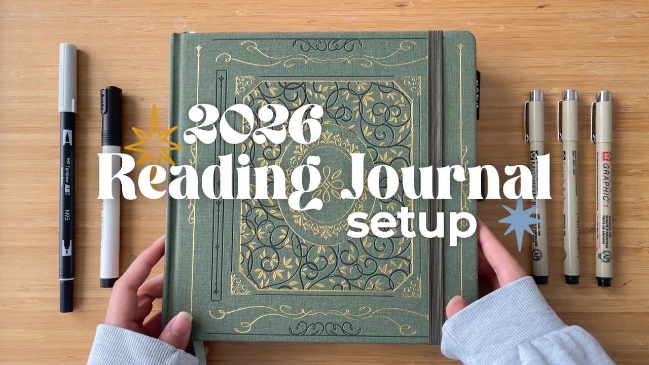 My 2026 Reading Journal Setup Youtube