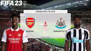 FIFA 23 | Arsenal vs Newcastle United - Emirates FA Cup - PS5 Gameplay