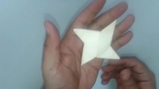 How To Make A Paper Ninja Star easy - Origami Tutorial